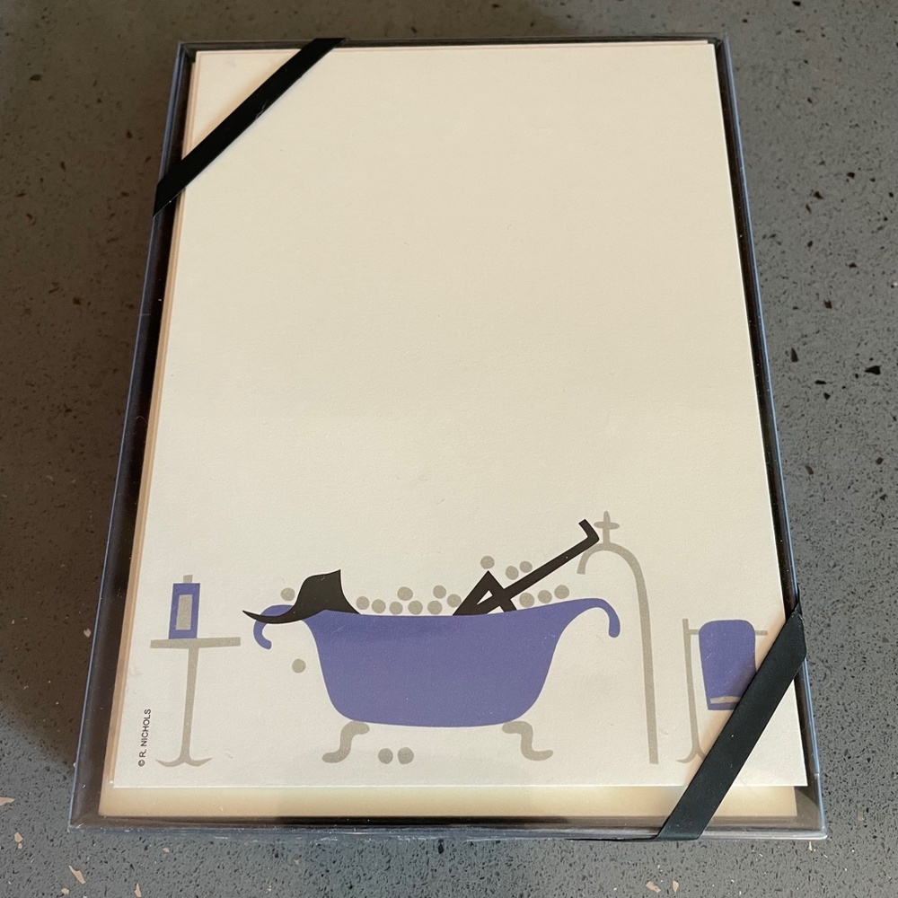 2 boxes R. Nichols notecards - Picture 2 of 5